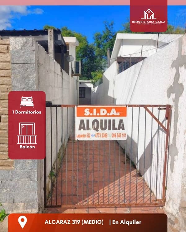 Alquiler / ALCARAZ 319 / Artigas